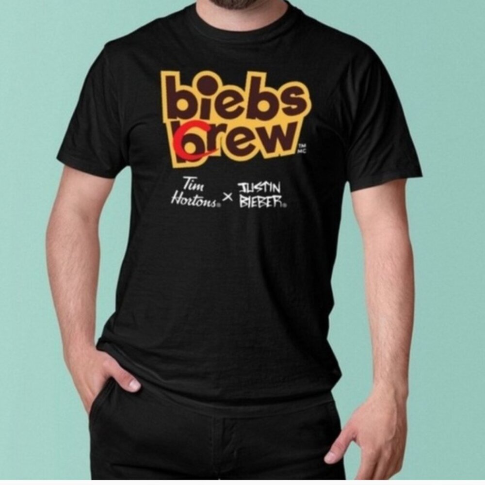 New Justin Bieber X Tim Hortons  T-Shirt